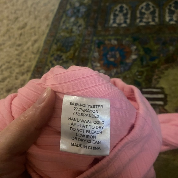 Angel LA pink top and skirt Size medium - Picture 4 of 6